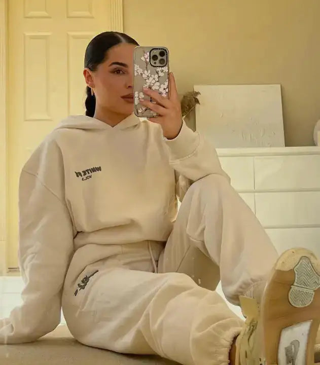 White fox tracksuit