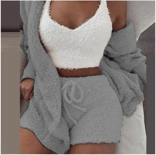 fluffy pyjama set™